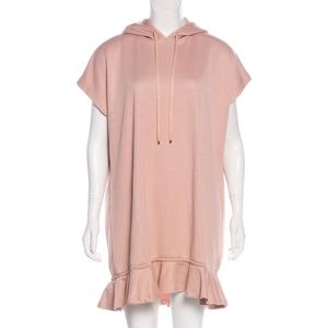 CARVEN hooded sweater dress INTERMIX